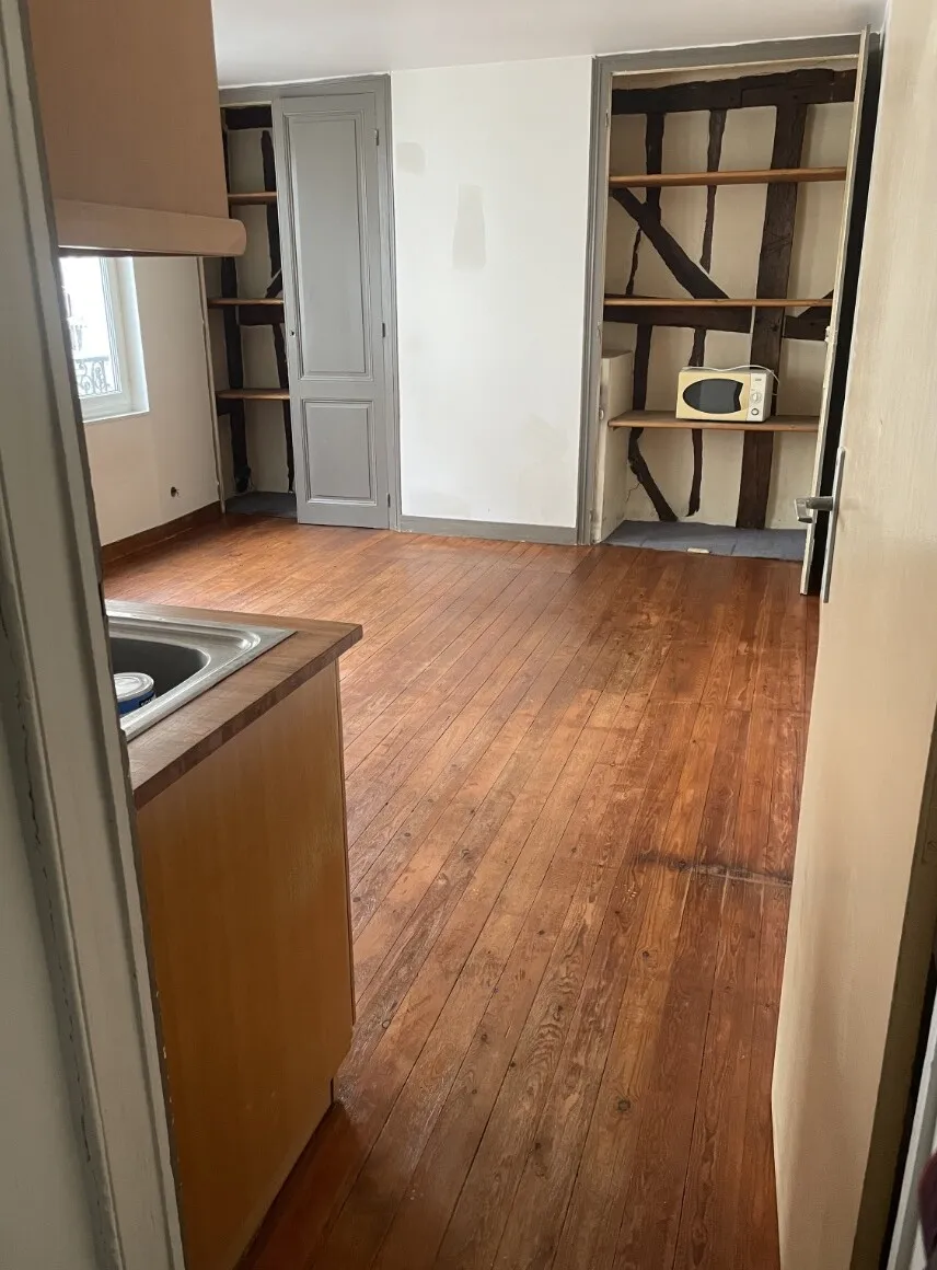 Parquet en bois, après
